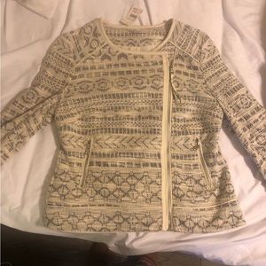 Thick tweed tribal jacket